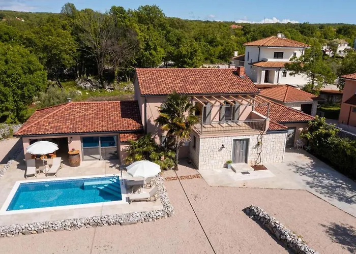 Family Friendly House With A Swimming Pool Ljutici, Krk - 25039 * Malinska