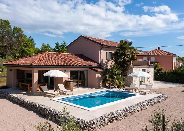 Family Friendly House With A Swimming Pool Ljutici, Krk - 25039